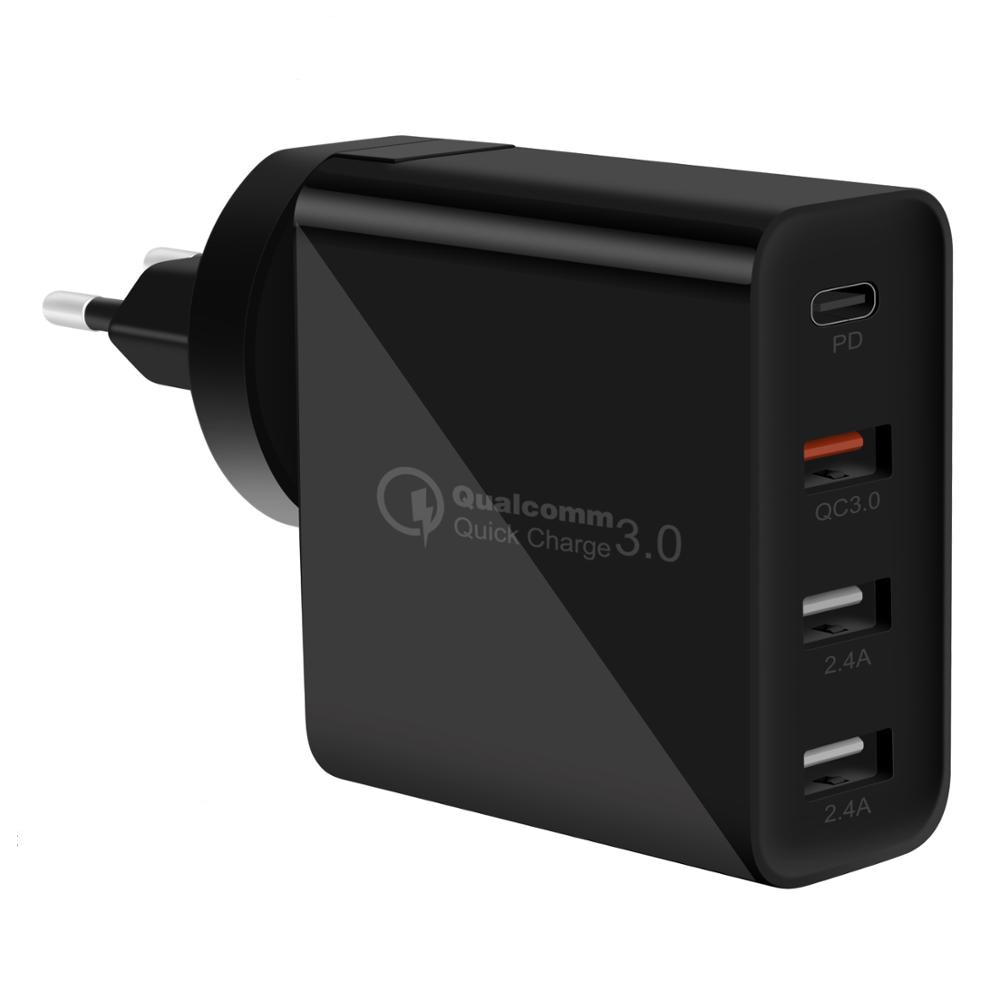 Quick Charge USB and PD Wall Charger