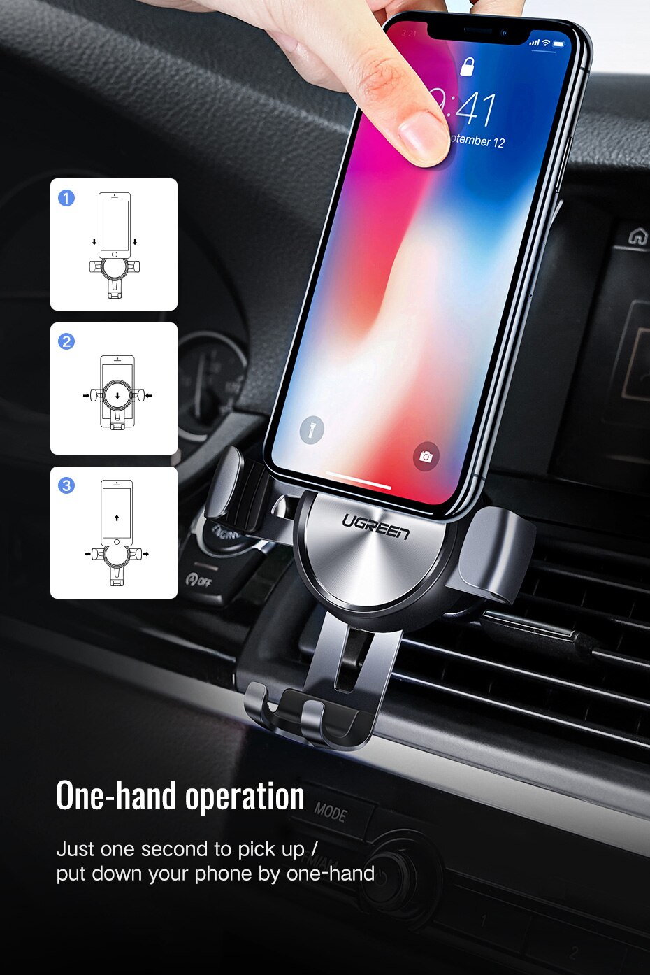 Magnetic Phone Holder for Cars