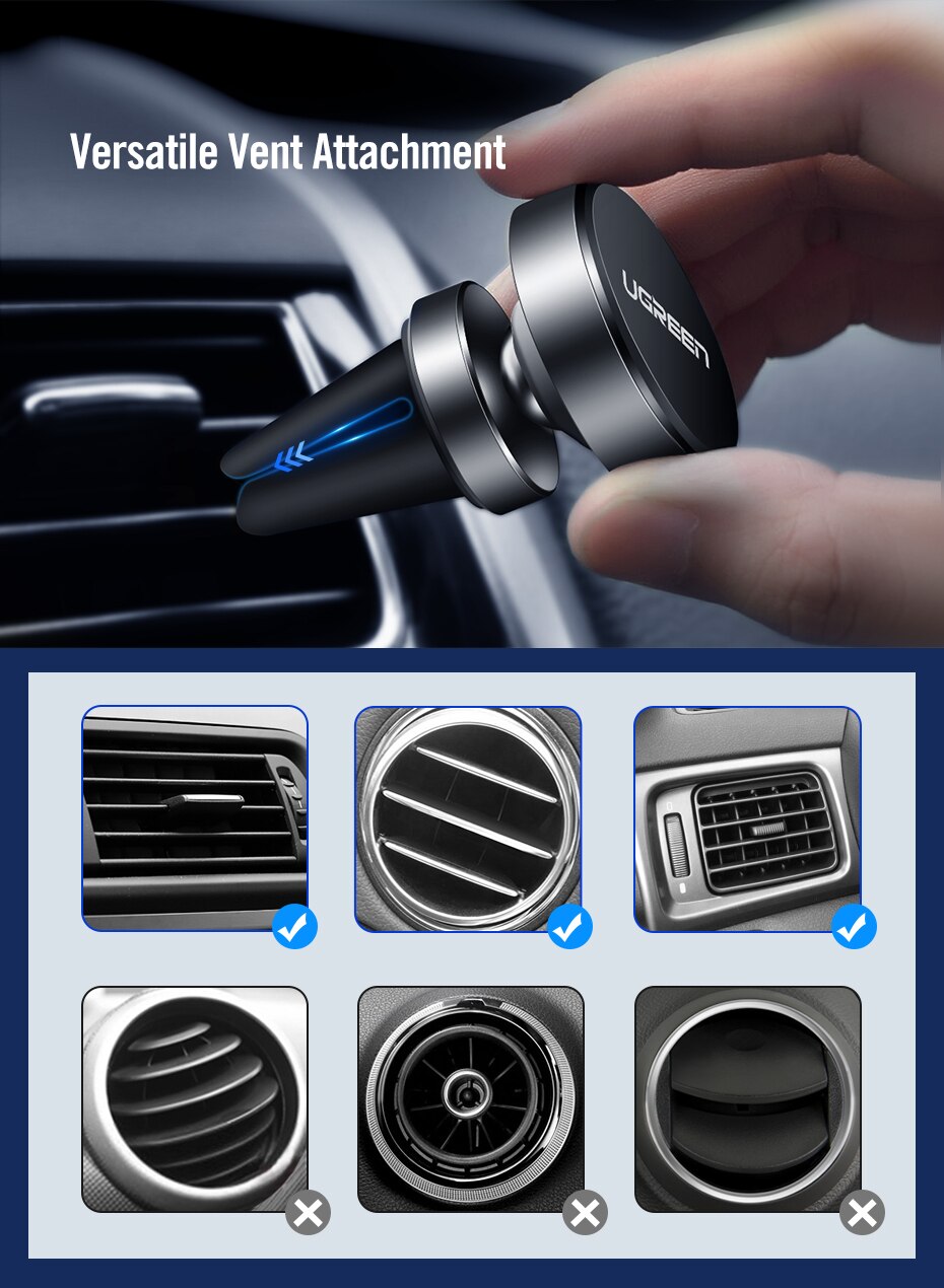 Stylish Magnetic Universal Phone Holder for Cars