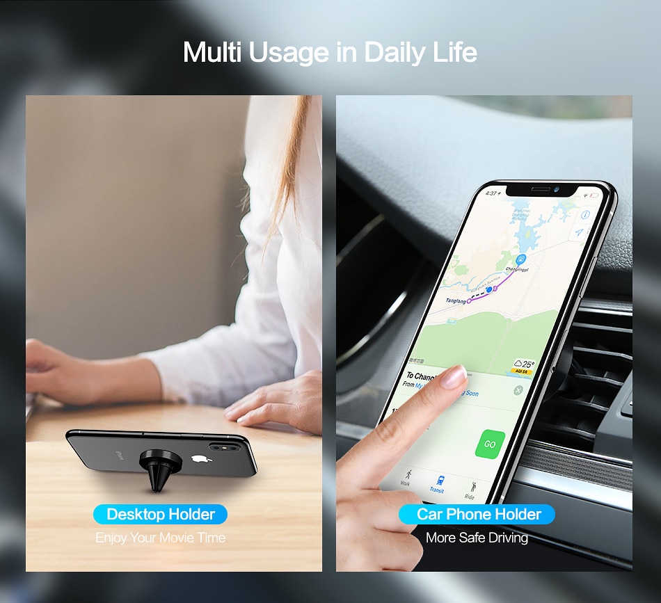 Magnetic Car Phone Holder For iPhone