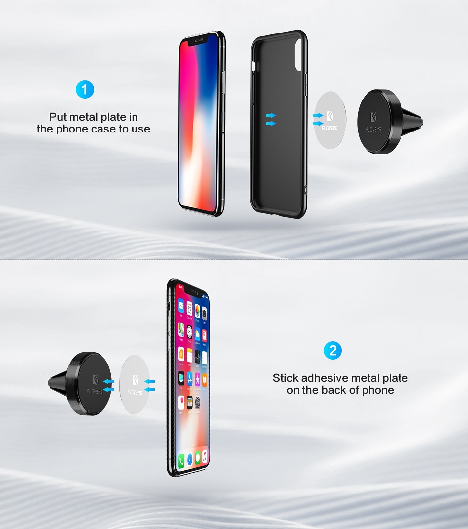 Magnetic Car Phone Holder For iPhone