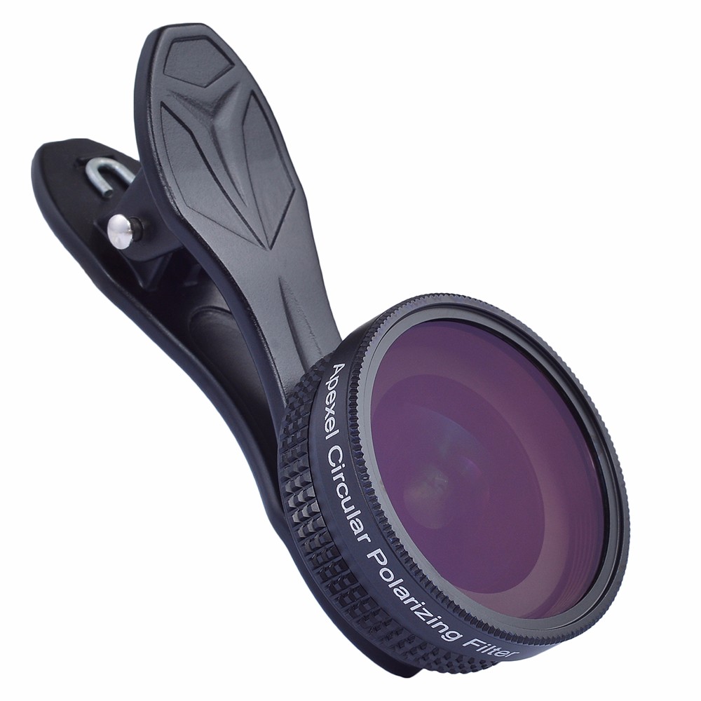 Professional Wide Angle Phone Lens with Circular Polarizing Filter