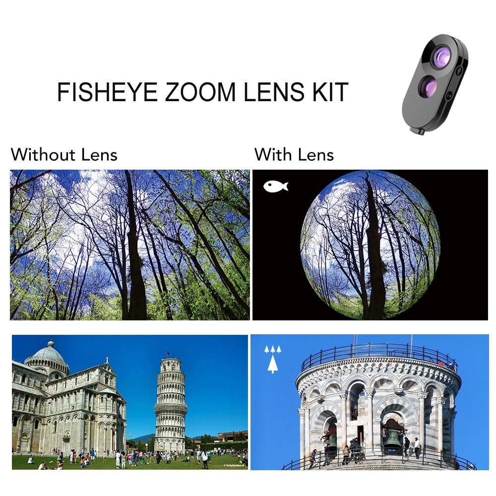 Dual Fisheye Lens with Wide Angle