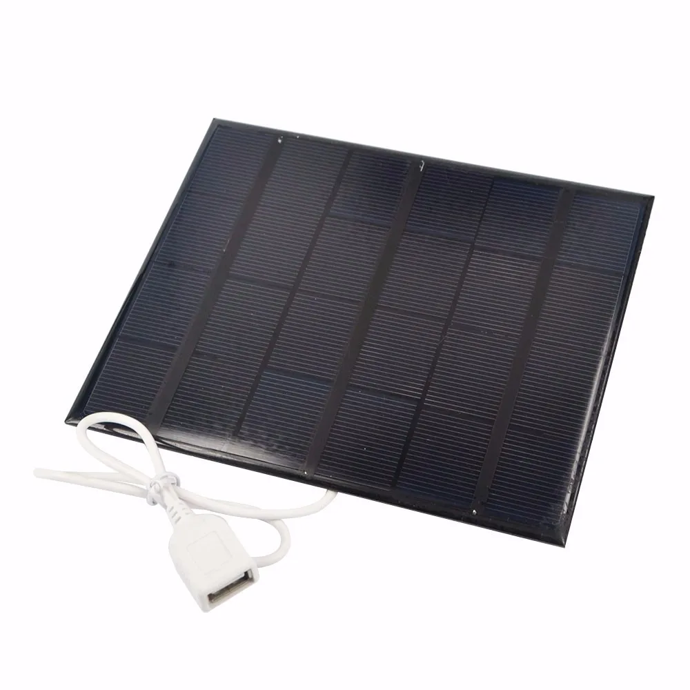 Portable Solar Panel Socket Battery