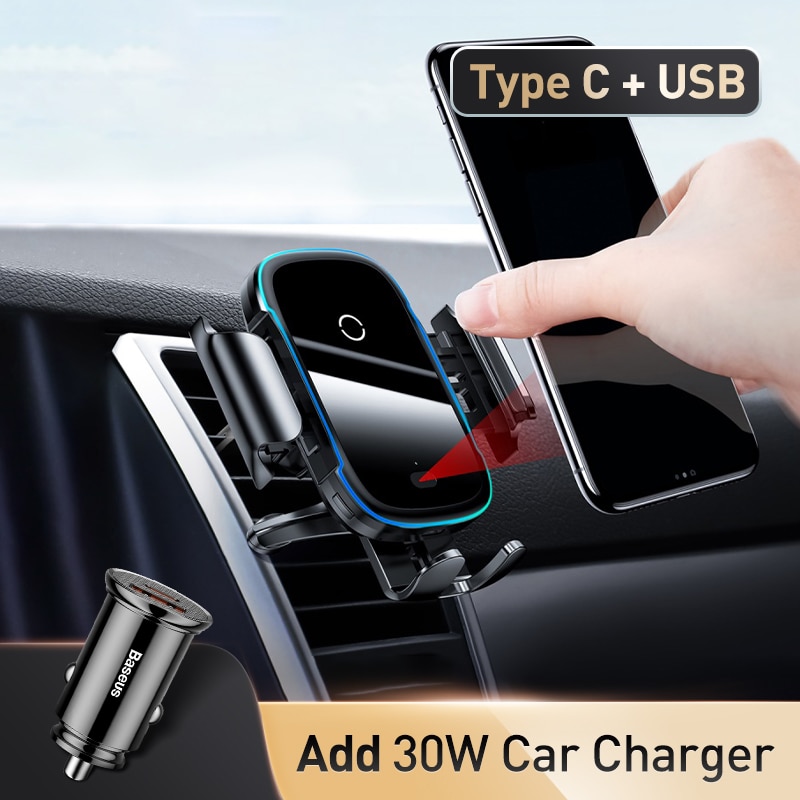 Holder with Type-C and USB Charger