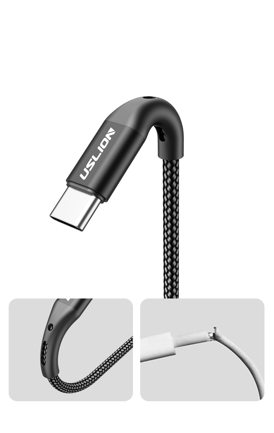 3A Type C USB Charging Cables