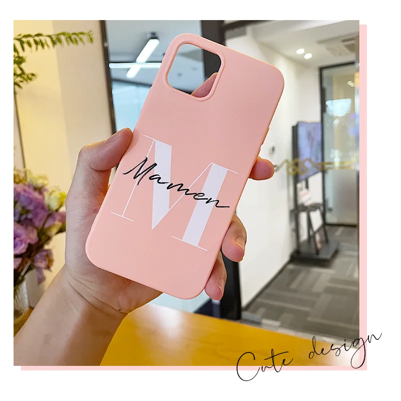 Customized Capital Letter Phone Case